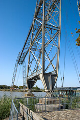 Pont Transbordeur, Rochefort, 17, Charente. Rochefort, France