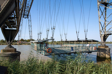 Pont Transbordeur, Rochefort, 17, Charente. Rochefort, France
