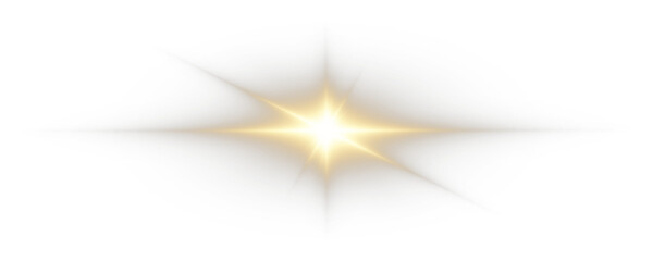 Radiant gold star PNG with sparkling glow and transparent shine. Bright beams add elegance and festive energy. Perfect for digital illustrations, luxury designs, or celebration graphics.	