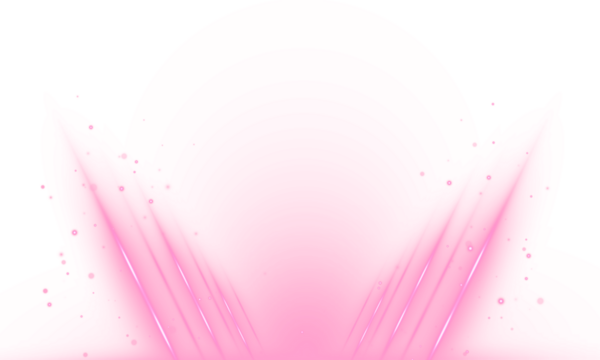 Futuristic purple neon light trails flow dynamically across transparent space. Glowing motion lines represent energy, speed, and elegance. Perfect for digital or tech-themed designs.