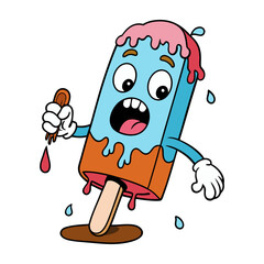 funny cartoon ice cream