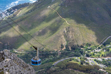 Table Mountain Seilbahn am Tafelberg, S&uuml;dafrika