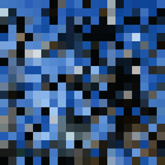 Colorful abstract mosaic background. Pixel effect. Camo and camouflage.