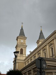 Fototapeta premium st nicholas church in prague czech republic europe