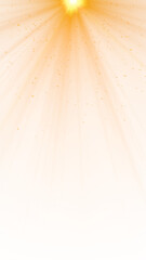 light flare golden dust glitter shining stars falling on transparent background,png new year and christmas,vertical social media isolated design element