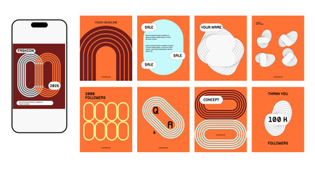 Editable simple corporate posts, Easy Use in banners, unique designs, PR, inspirational Promotional mockups for bloggers, designers, shop owners, entrepreneurs and businesses. Social media template.