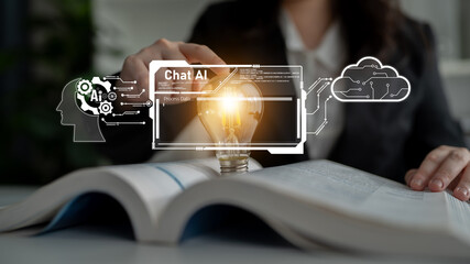 AI chatbot using prompt engineering and LLM deep learning delivers explainable generative AI for...