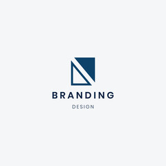 Branding Letter N logo template