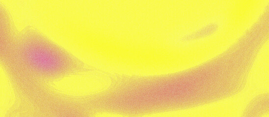 Abstract yellow with red stains background with grainy gradient, soft noise, warm blur, minimal shapes, banner design, copy space