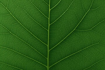 Obraz premium Macro Green Leaf Vein Seamless Texture