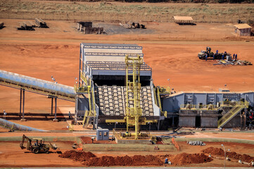 Mesa alimentadora usina