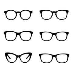Eyeglasses vector