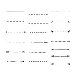 Decorative Dividers Elegant Line Breaks for Graphic Design and Layouts