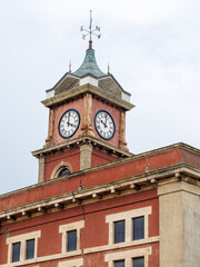The old Middlesbrough red brick town hall
