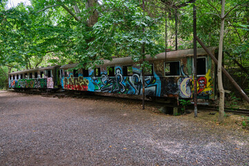 children's railway in yerevan, armenia