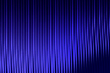 A vibrant glowing blue background featuring a pattern of vertical lines with subtle variations in shading