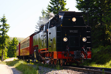 Brockenbahn Harzer Schmalspurbahn Sommer