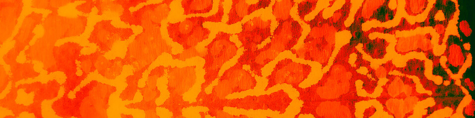 Red Art Textile. Ethnic Borders Frames. Water © Olga