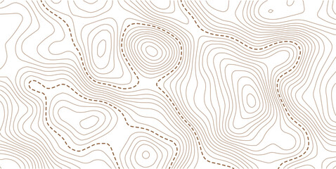 Topographic gold luxury map background. Geographic abstract pattern.Topographic map lines background. Abstract vector illustration