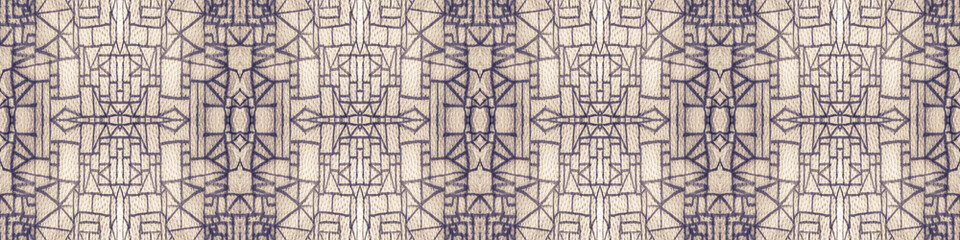 Morocco Decor. Black Seamless Wallpaper.