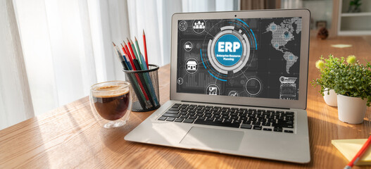 ERP enterprise resource planning software for modish business to plan the marketing strategy