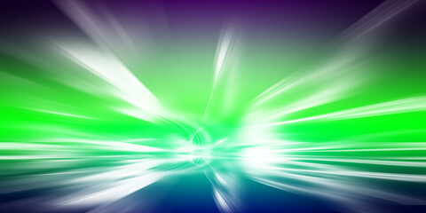 abstract green background with rays