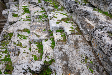 Kaunos (Carian: Kbid Lycian: Xbide Ancient Greek: Καῦνος; Latin: Caunus) ancient city was a city of ancient Caria and in Anatolia, a few kilometres west of the modern town of Dalyan. Amphitheatre area
