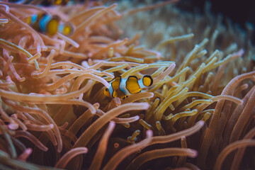 Amphiprion ocellaris, OCellaris clownfish, Monaco, French Riviera, France