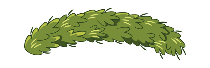 Christmas pine garland green branch © Pavlo Syvak