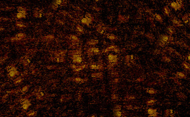 金の色がメインでざらざらな表面の質感でグラデーションもある抽象的なデザインの背景、壁紙、テクスチャ