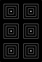 geometric pattern, nirmana design 2d minimalist, square, geometric squares