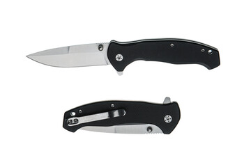 Open and closed views of utility blade