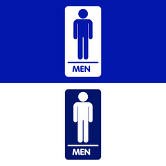  MENS TOILET SIGN