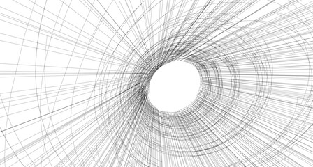 Architecture building abstract vector illustration