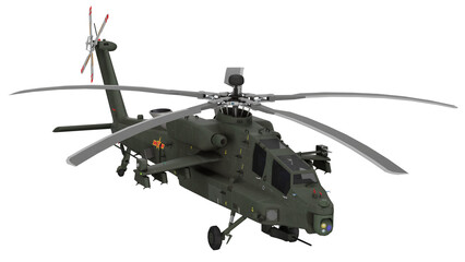 3d rendering Z-21 attack helicopter © santiago