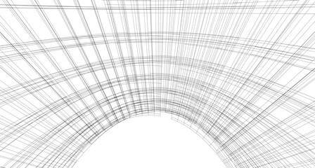 Architecture building abstract vector illustration