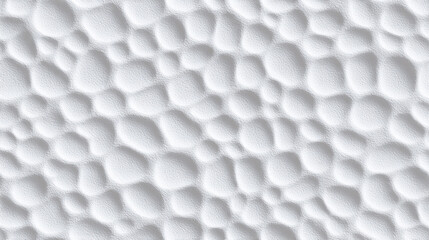 Naklejka premium Unique seamless pattern of textured bubbles on a smooth surface