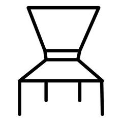 chair isolated on white