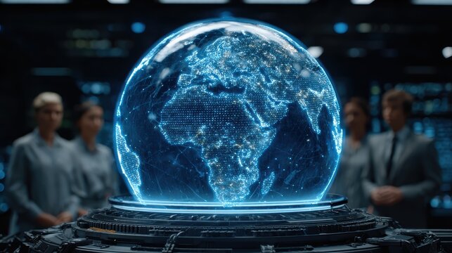 Global Technology, Data Visualization, Digital Earth