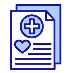Fototapeta premium Health Report Icon Element For Design 