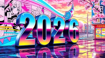 Inscription 2026 Japan Nature Neon