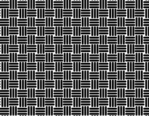 ファブリック素材　おしゃれな和柄背景　三崩し　白黒