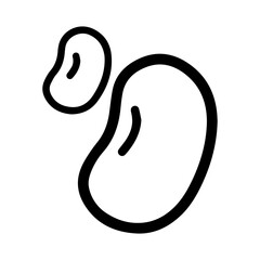 Simple Bean Icon