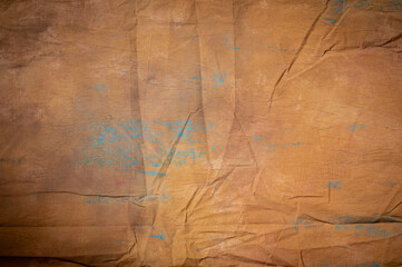 Painted studio background, portrait backdrop, dark brown texture