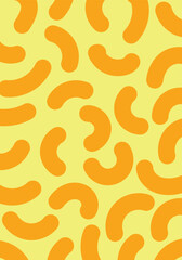 Design wall art poster decoration mac and cheese