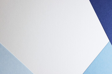 紙の背景テンプレ_白青