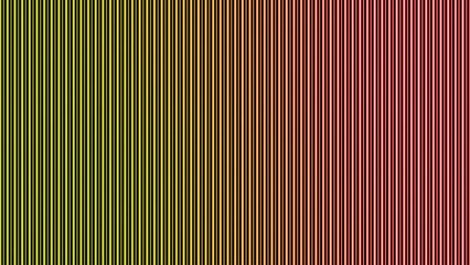 Minimal vertical line pattern with smooth gradient transition from yellow to red shades creating a modern elegant striped background for abstract digital art design