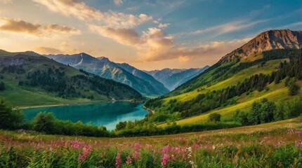 beautiful natural scenery background video wallpaper