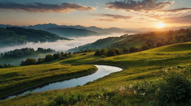 beautiful natural scenery background video wallpaper
