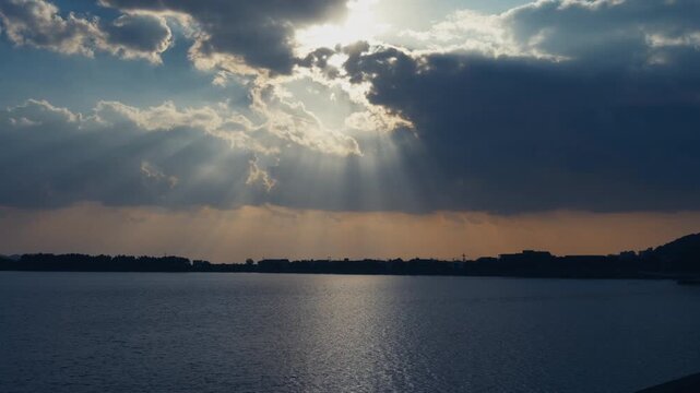 Sunset View of Wakanoura &ndash; Japan Heritage Scenic Treasure, Wakayama City, Japan 日本遺産「絶景の宝庫 和歌の浦」夕景 和歌山県和歌山市